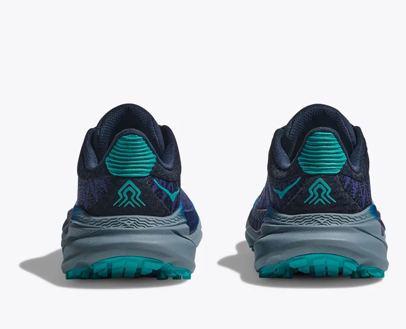 HOKA Challenger 7 Women's Road/Trail Running Shoe in Bellwether Blue/Stone Blue-5