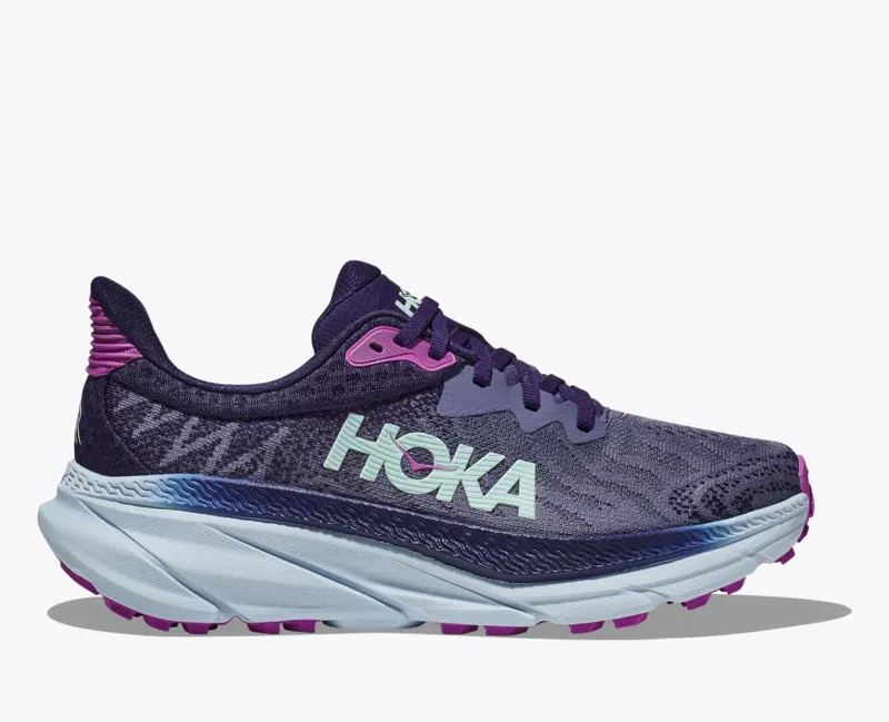 HOKA Challenger 7 Women's Road/Trail Running Shoe in Meteor/Night Sky