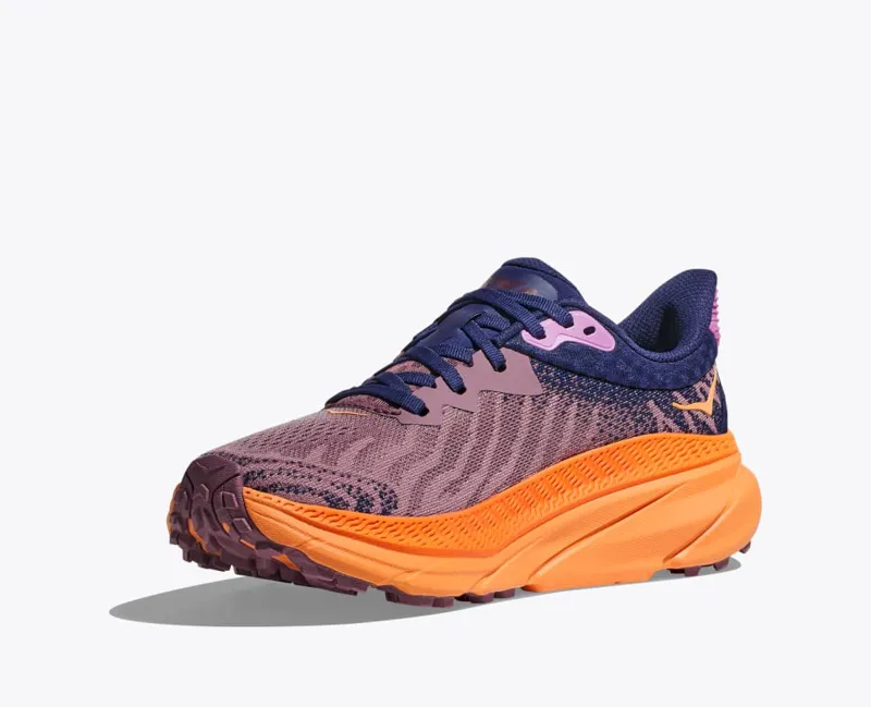 HOKA Challenger 7 Women's Road/Trail Running Shoe in Wistful Mauve/Cyclamen-6