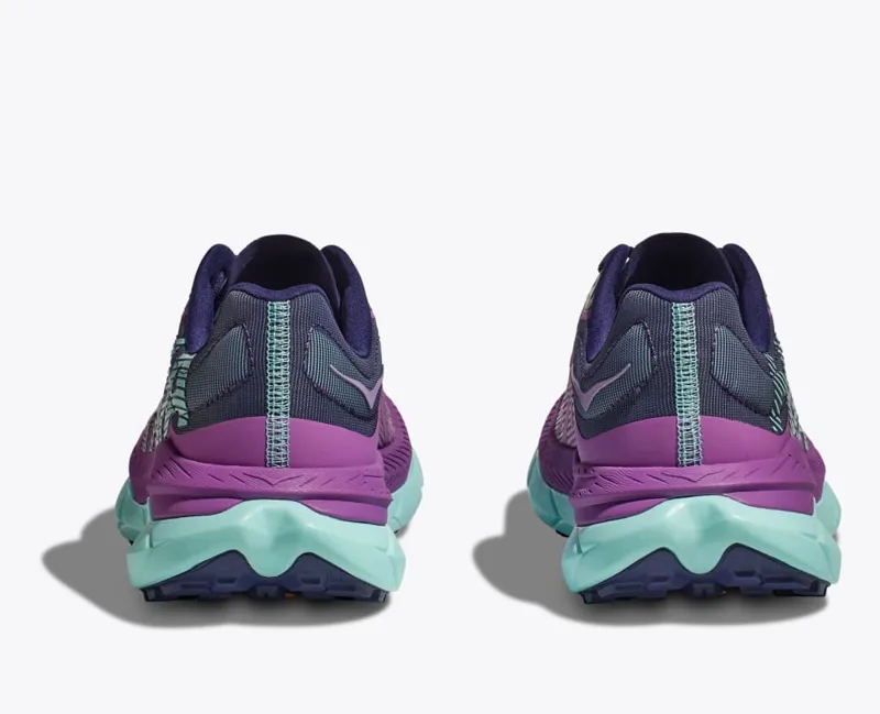 HOKA Tecton X 2 Women's Trail Running Shoe in Orchid Flower/Night Sky-3