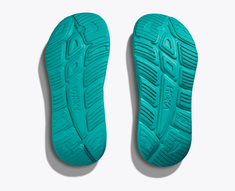 HOKA All Gender Ora Recovery Slide 3 in Ceramic/Ceramic-1