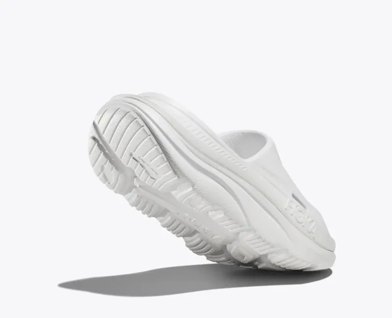 HOKA All Gender Ora Recovery Slide 3 in White/White-1