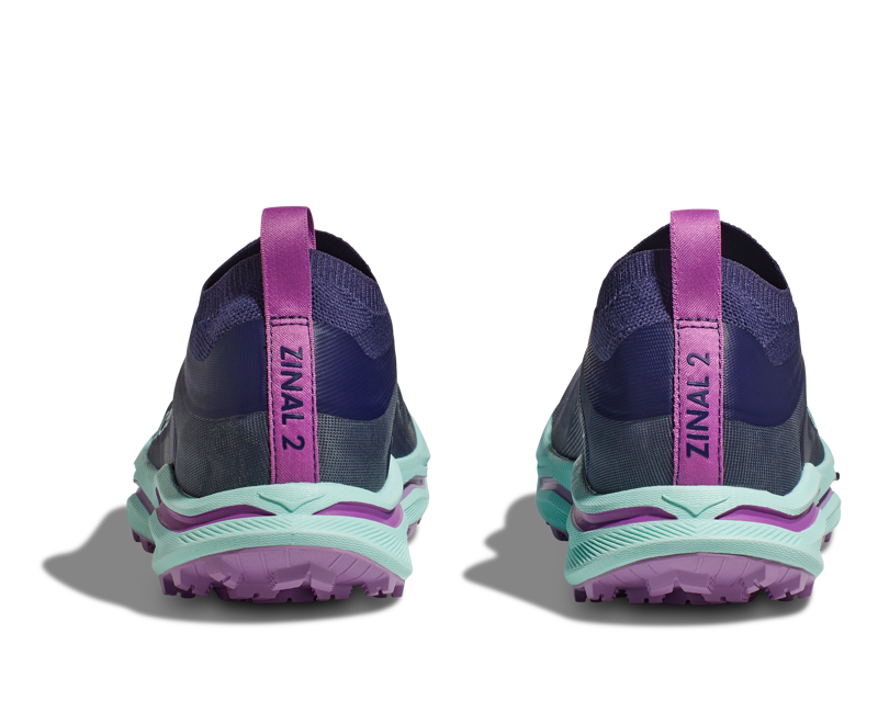 HOKA Zinal 2 Women's Trail Running Shoe in Night Sky/Sunlit Ocean-4