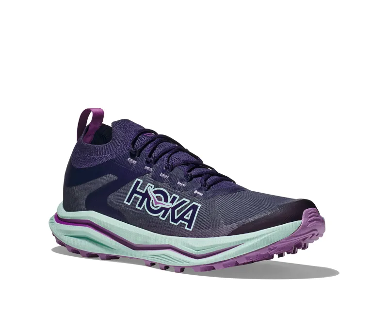 HOKA Zinal 2 Women's Trail Running Shoe in Night Sky/Sunlit Ocean-6