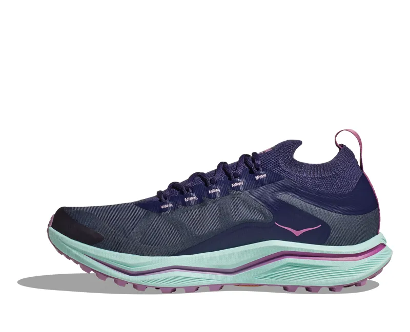 HOKA Zinal 2 Women's Trail Running Shoe in Night Sky/Sunlit Ocean-3