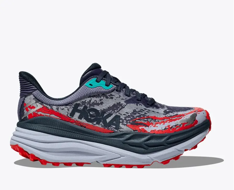 Hoka Stinson 7 Men's Trail Running Shoe in Anchor/Gull  