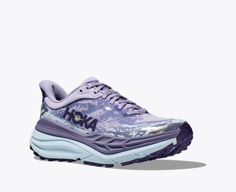 HOKA Stinson 7 Women's Trail Running Shoe in Cosmic Sky/Meteor-7