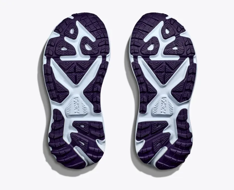 HOKA Stinson 7 Women's Trail Running Shoe in Cosmic Sky/Meteor-1