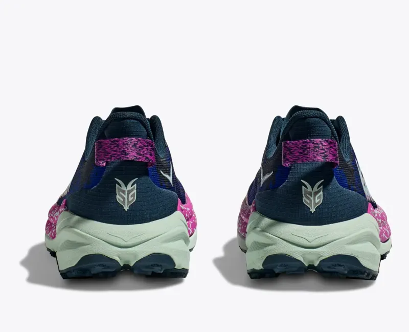 HOKA Speedgoat 6 Men's Trail Running Shoe in Stormy Skies/Aqua Breeze-5