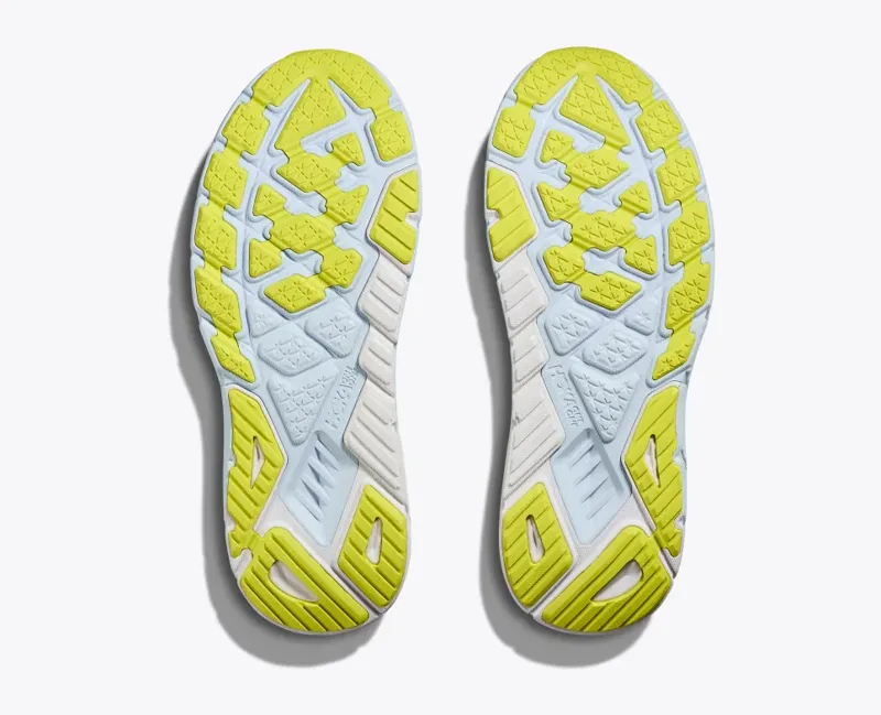 HOKA Arahi 7 Men's Road Running Shoe in Blanc De Blanc/Virtual Blue-1