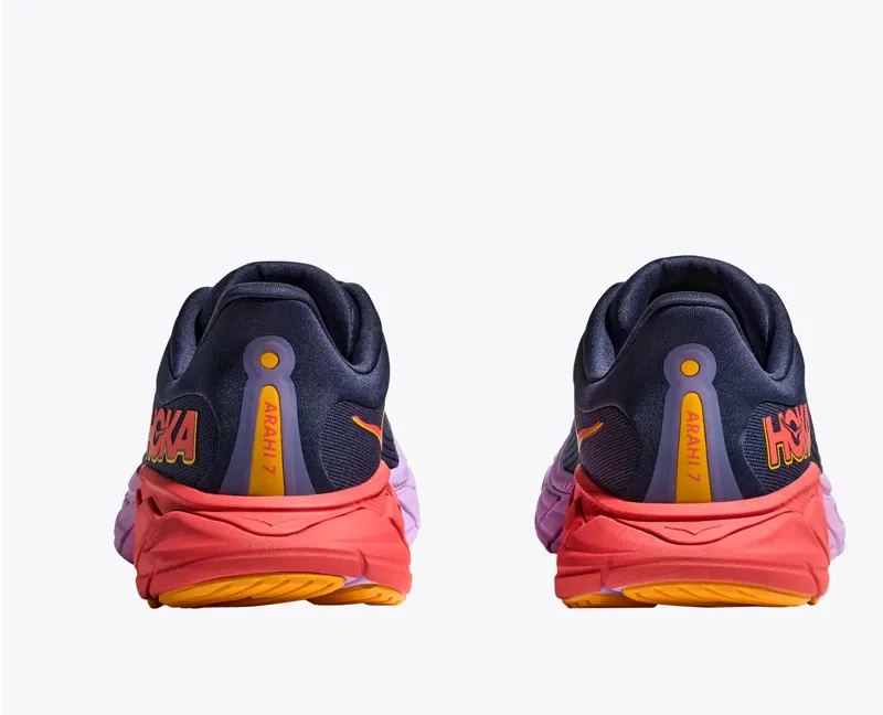 HOKA Arahi 7 Women's Road Running Shoe in Nautical Dusk/Varsity Navy-5