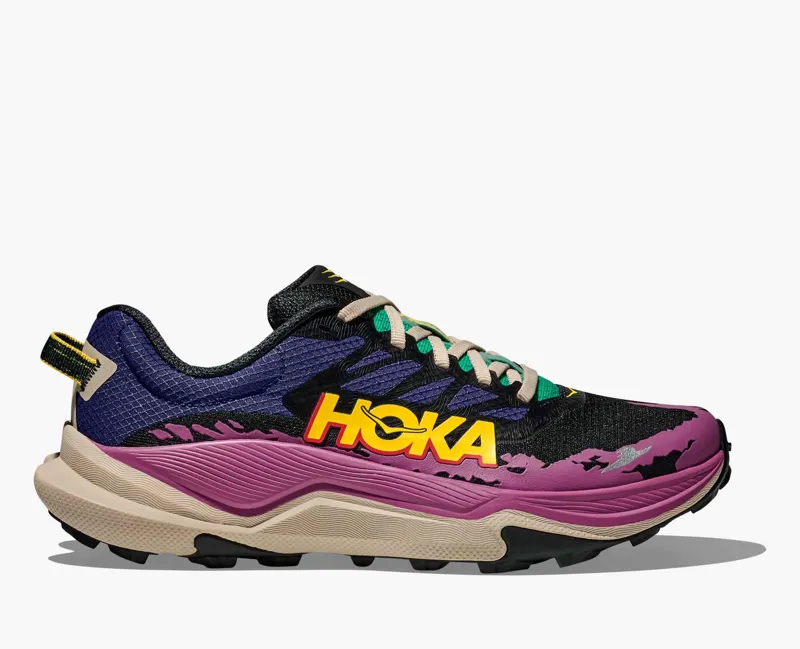 HOKA Torrent 4 Women's Trail Running Shoe in Mountain Iris/Oatmeal
