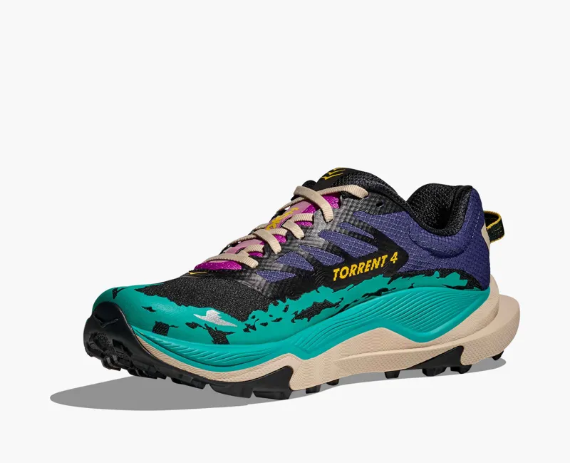 HOKA Torrent 4 Men's Trail Running Shoe in Mountain Iris/Gemstone-5