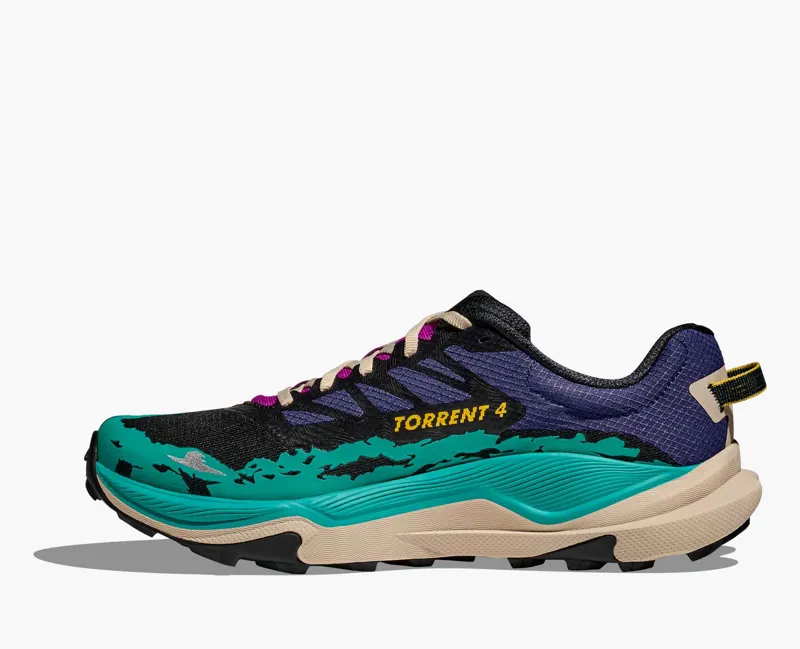 HOKA Torrent 4 Men's Trail Running Shoe in Mountain Iris/Gemstone-3