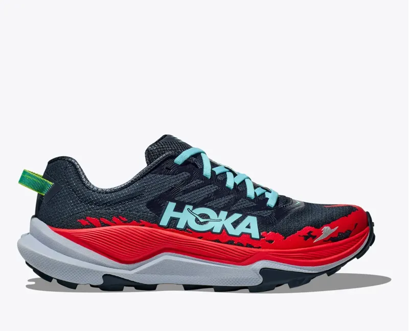 HOKA Torrent 4 Men's Trail Running Shoe in Stormy Skies/Cerise