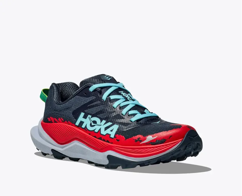 HOKA Torrent 4 Men's Trail Running Shoe in Stormy Skies/Cerise-1