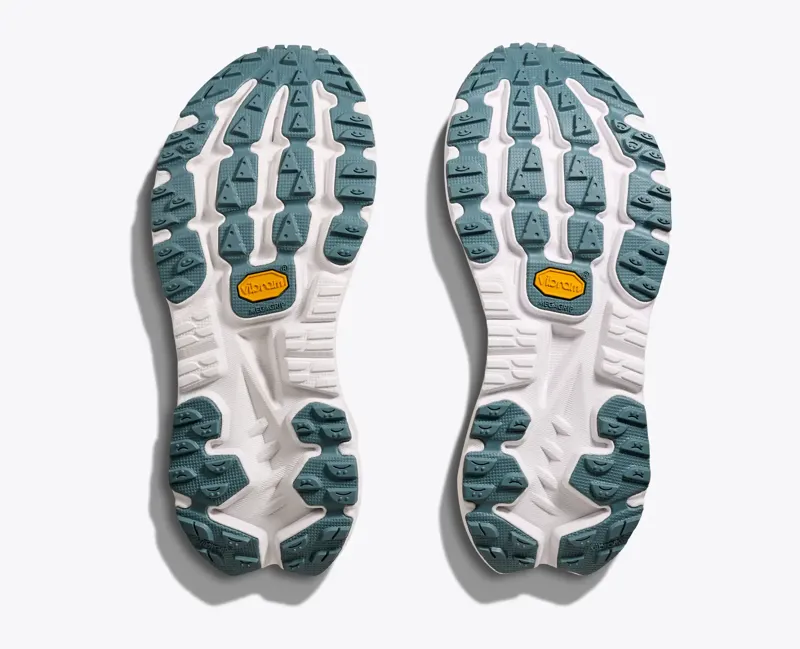 HOKA Mafate X Women's Trail Running Shoe in Feldspar / Mountain Fog-2