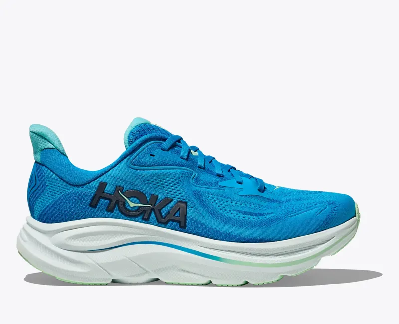HOKA Clifton 10 Men's Road Running Shoe in Hoka Blue/Skyward Blue