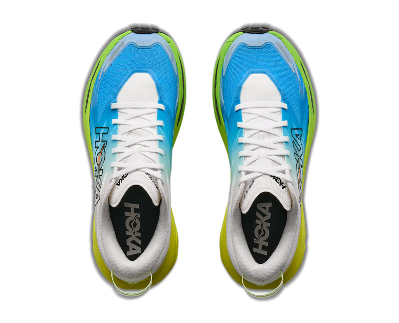 Hoka Mafate 5 Men's Trail Running Shoe in Frost/Hoka Citrus-1