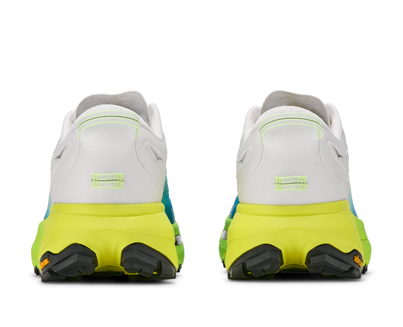 Hoka Mafate 5 Men's Trail Running Shoe in Frost/Hoka Citrus-4