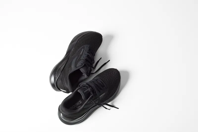 Brooks Adrenaline GTS 24 Wide Women's Road Running Shoe in Black/Black/Ebony-7