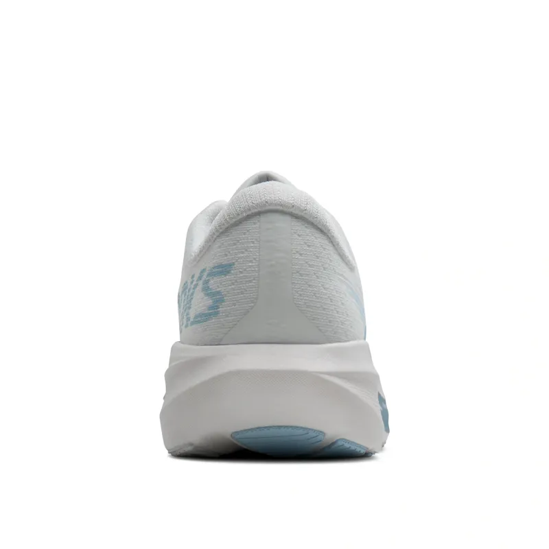 Brooks Ghost Amp Women's Road Running Shoe in Blue/White/Metallic-4