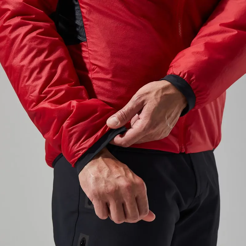 Berghaus Men's MTN Arete LB Synthetic Hoody in Red/Black-12