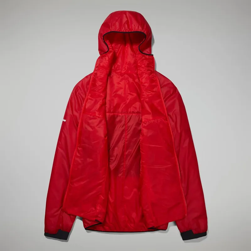 Berghaus Men's MTN Arete LB Synthetic Hoody in Red/Black-3
