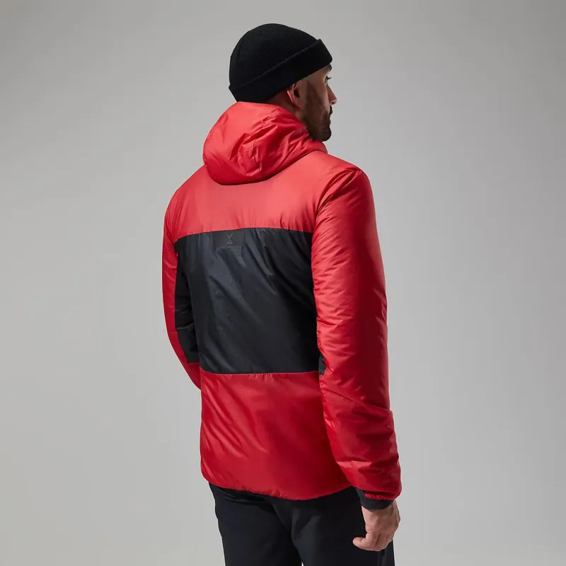 Berghaus Men's MTN Arete LB Synthetic Hoody in Red/Black-6