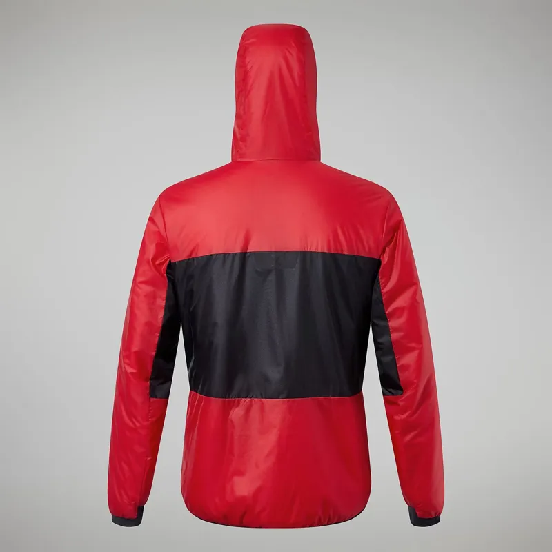 Berghaus Men's MTN Arete LB Synthetic Hoody in Red/Black-1