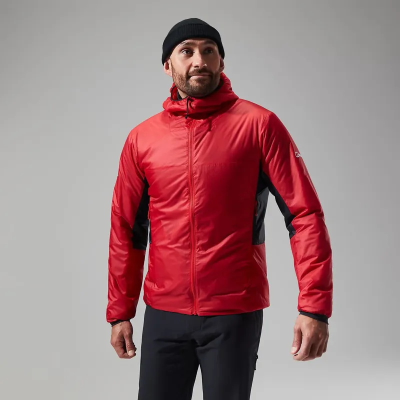 Berghaus Men's MTN Arete LB Synthetic Hoody in Red/Black-5