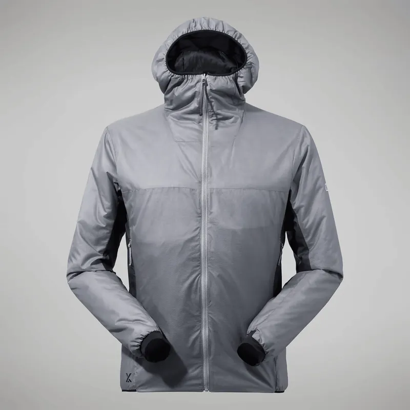 Berghaus Men's MTN Arete LB Synthetic Hoody in Grey/Grey