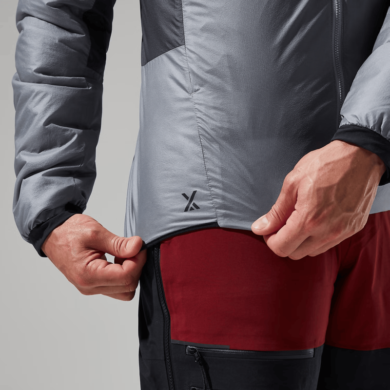 Berghaus Men's MTN Arete LB Synthetic Hoody in Grey/Grey-10