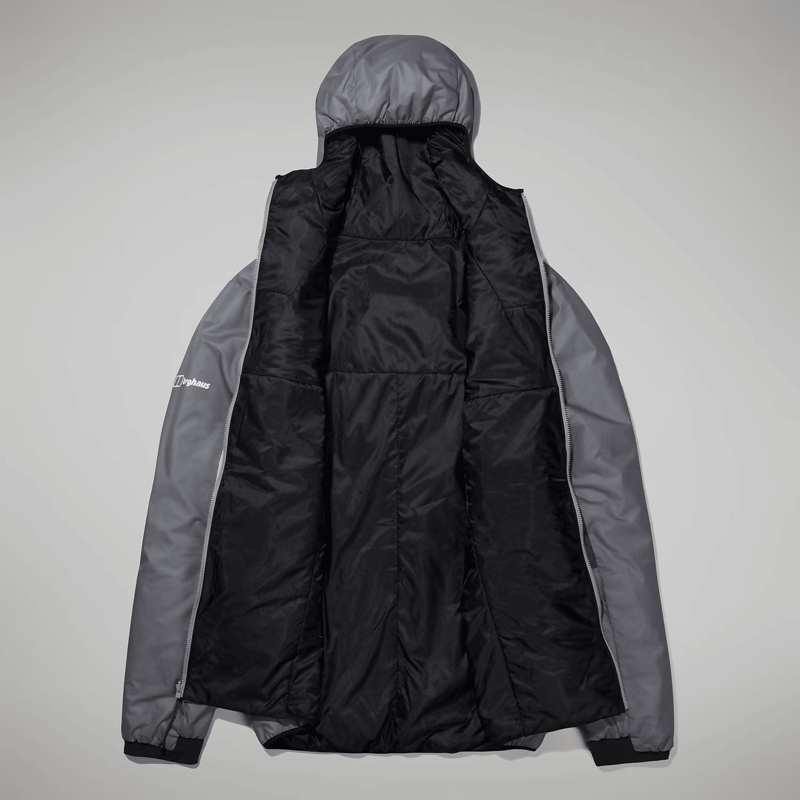 Berghaus Men's MTN Arete LB Synthetic Hoody in Grey/Grey-3