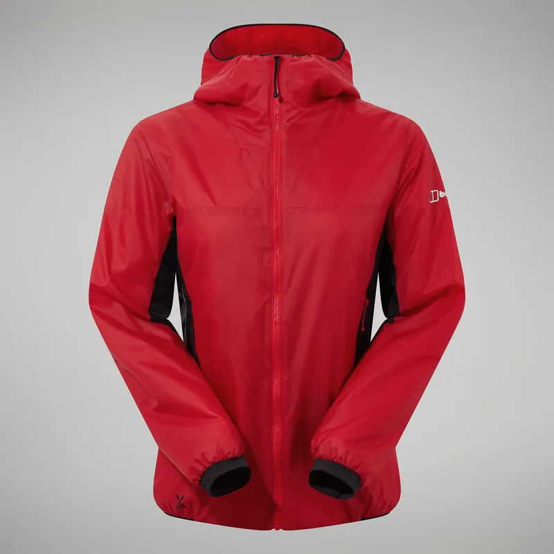 Berghaus Women's MTN Arete LB Synthetic Hoody in Red/Black