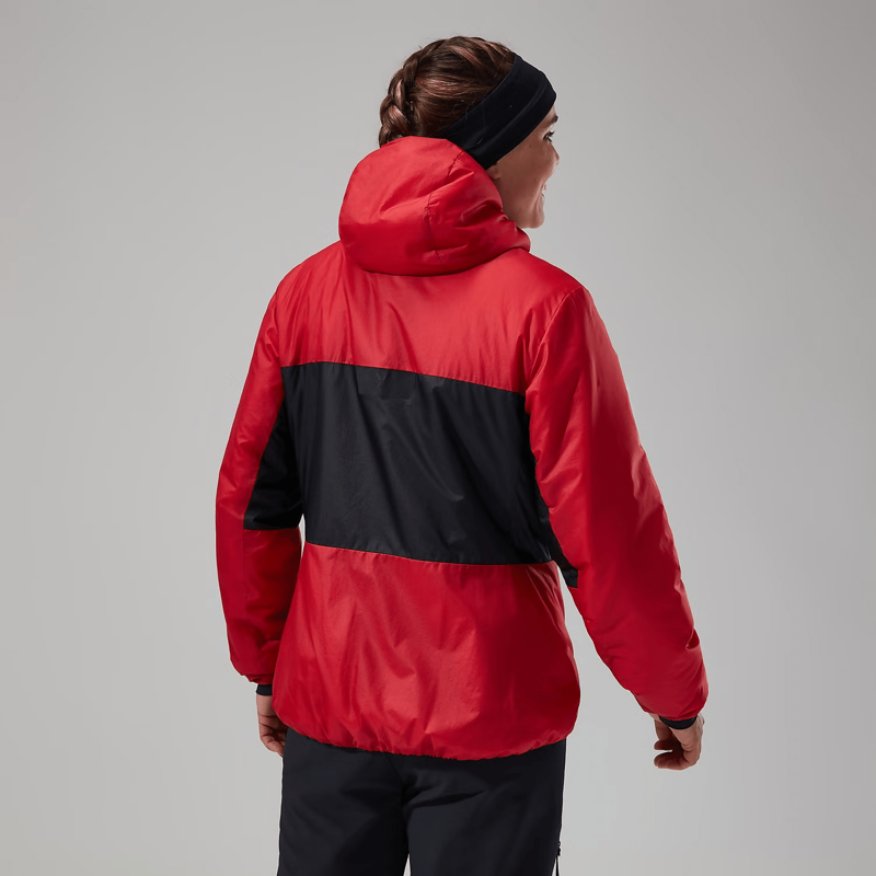 Berghaus Women's MTN Arete LB Synthetic Hoody in Red/Black-8