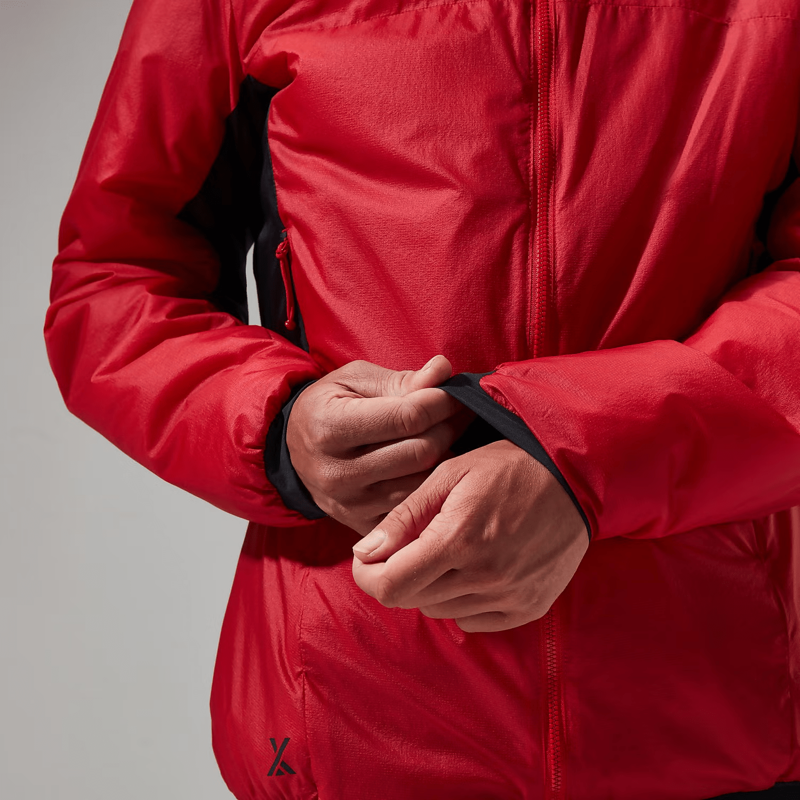 Berghaus Women's MTN Arete LB Synthetic Hoody in Red/Black-12