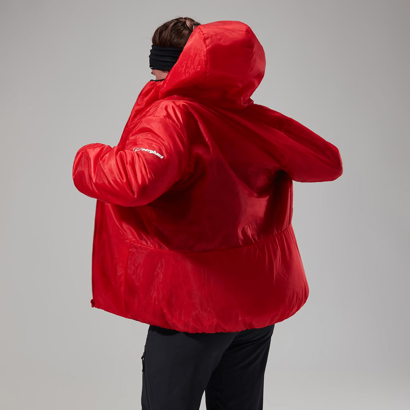 Berghaus Women's MTN Arete LB Synthetic Hoody in Red/Black-5