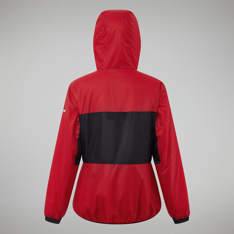 Berghaus Women's MTN Arete LB Synthetic Hoody in Red/Black-1