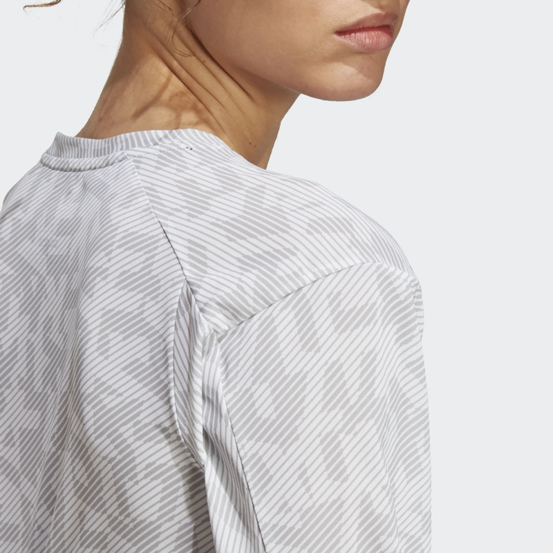 adidas Terrex Trail Running Long-Sleeve Women's Top in White/Grey Two-4