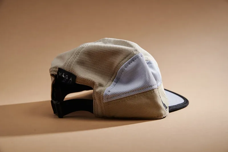 Våga Running Club Cap in Camel/Mist Grey/Cream-6