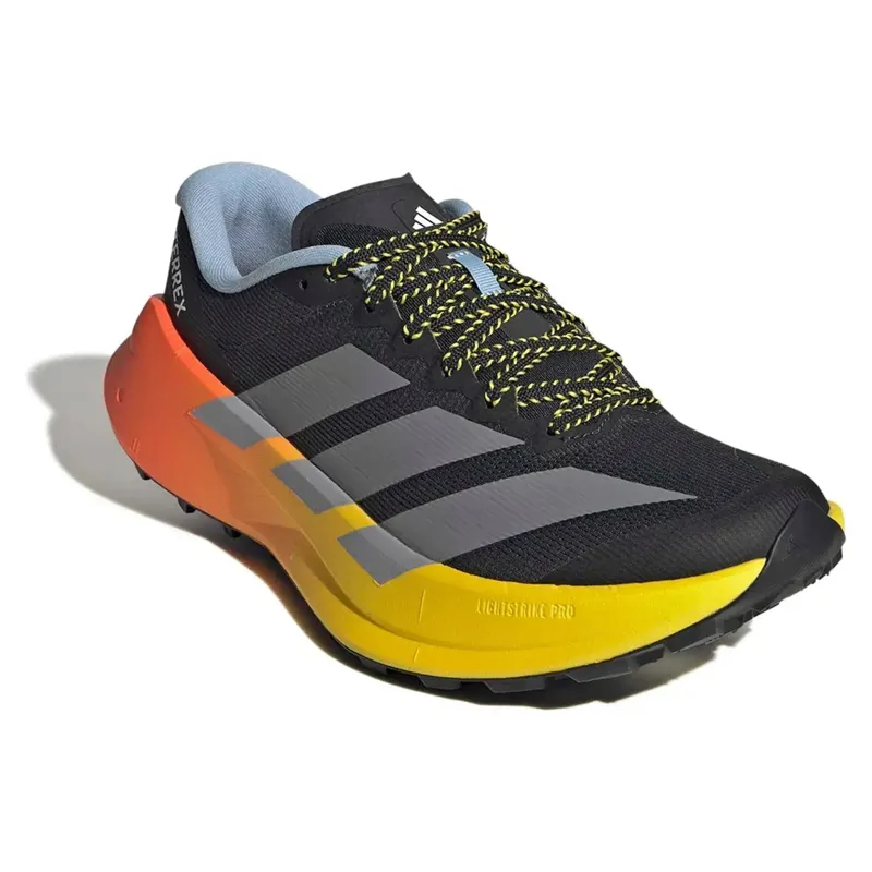 adidas Terrex Agravic SL Women's Trail Running Shoes In Core Black/Semi Impact Orange/Grey Three-4