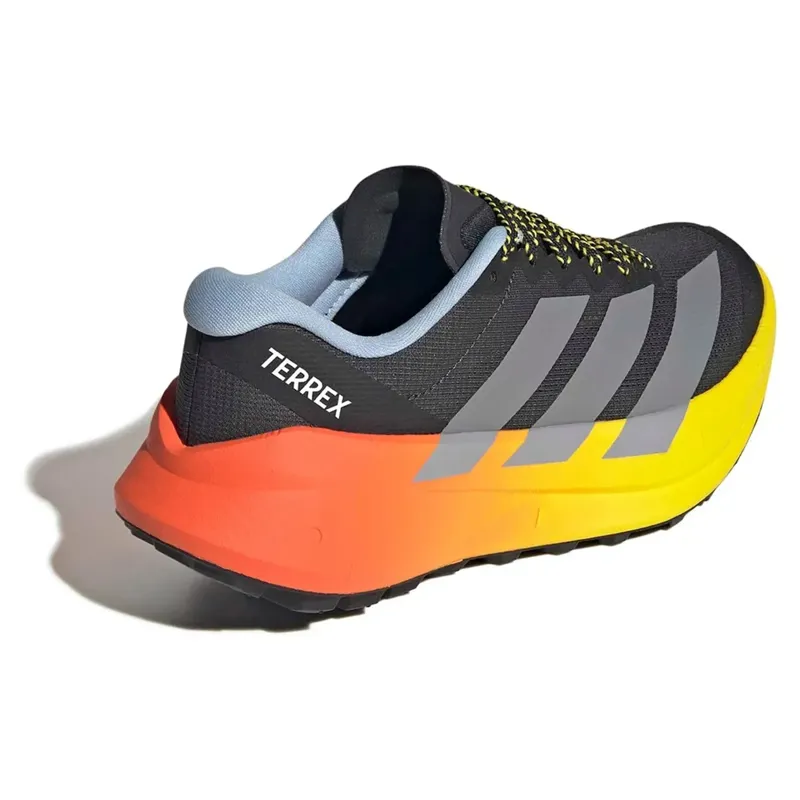 adidas Terrex Agravic SL Women's Trail Running Shoes In Core Black/Semi Impact Orange/Grey Three-3