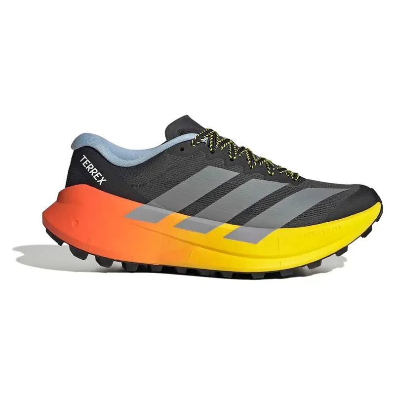 adidas Terrex Agravic SL Women's Trail Running Shoes In Core Black/Semi Impact Orange/Grey Three