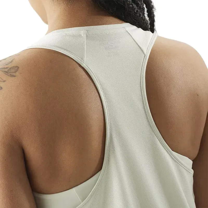 Salomon SHAKEout CORE Women's Running Tank in Icicle-3