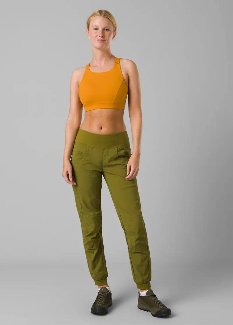 prAna Kanab Pant Women's Climbing Trouser in Fern Green-2