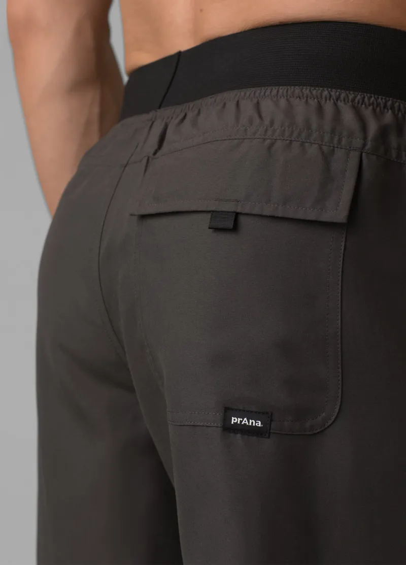 prAna Men's Mojo Short in Dark Iron-3