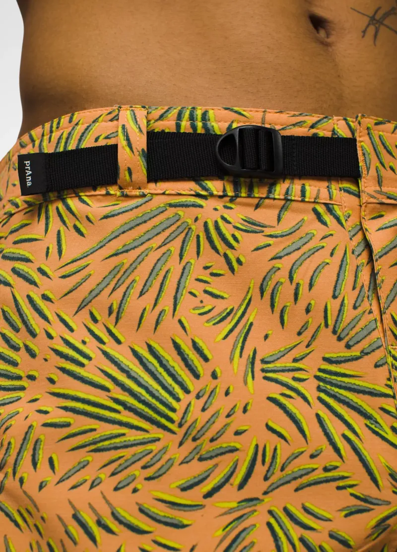 prAna Men's Rock Shock Boardshort in Aura Glow Fronds-5