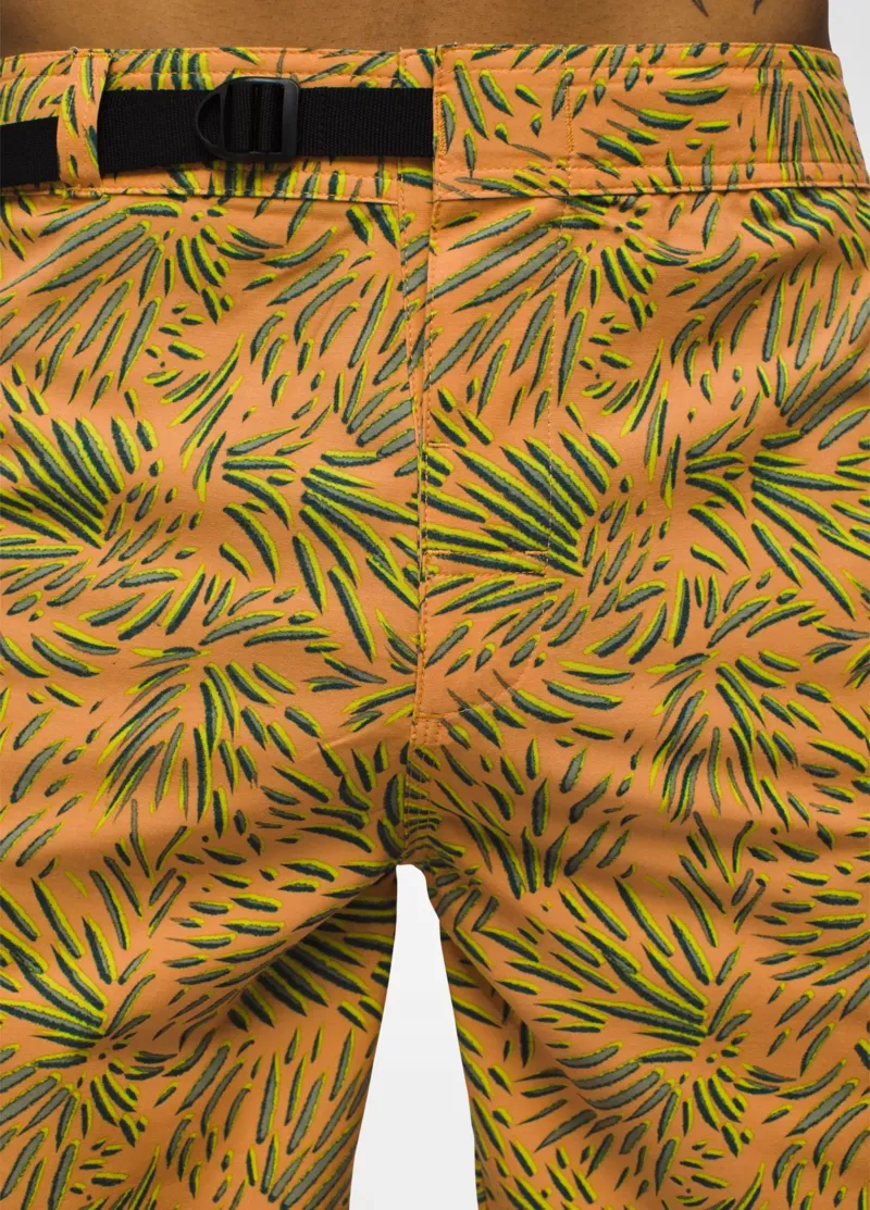 prAna Men's Rock Shock Boardshort in Aura Glow Fronds-4