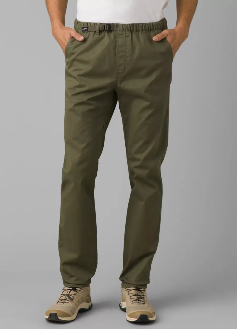 prAna High Rock Pant Men's Climbing Trouser in Cargo Green